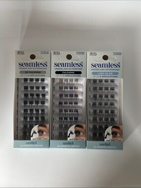 Ardell Seamless Underlash Extensions - Black (Set of 3 Packs) BNIB